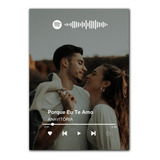 Quadro Placa Interativa Spotify
