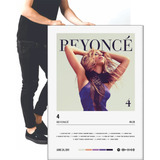 Quadro Placa Mdf Beyonce