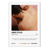 Quadro Placa Mdf Harry Styles Album Spotify Art Decoração