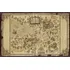 Quadro Placa Poster Harry Potter Hogwarts Mapa