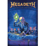 Quadro Placa Poster Mdf Megadeth Rust