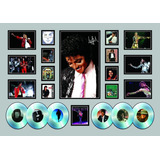 Quadro Placa Poster Mdf Michael Jackson