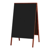 Quadro Placa Tabuleiro Negro De Calçada Decora 70x50 2 Faces