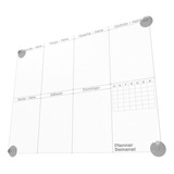 Quadro Planner Planejador Semanal Parede Organizador