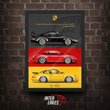 Quadro Porsche Tribute