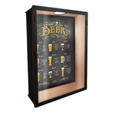 Quadro Porta Tampinhas Cerveja Decoração Sala Área Gourmet