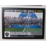 Quadro Poster Atletico Mg