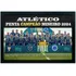 Quadro Pôster Atléticomg Pentacampeão Mineiro 24 40x60 Vidro