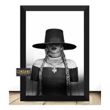 Quadro Poster Beyonce Moldura