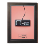 Quadro Poster C moldura Controle Joystick Master System 