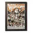 Quadro Poster C.moldura Fecho Fixador Filme The Warriors