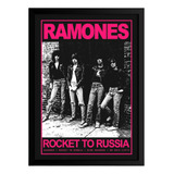 Quadro Poster Cartaz Banda