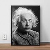 Quadro Poster Com Moldura Albert Einstein