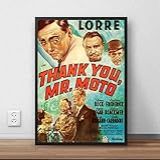 Quadro Poster Com Moldura Cinema Classico Vintage P2924
