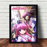 Quadro Poster Decorativo Da Série De Anime Angel Beats 