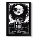 Quadro Poster Filme A Trip To The Moon Cinema