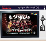 Quadro Poster Flamengo Campeao