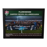Quadro Poster Fluminense Campeão Recopa Sul americana 30x42