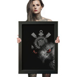 Quadro Poster Gaviao Corinthiano