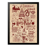 Quadro Poster Harry Potter
