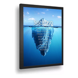 Quadro Poster Iceberg Sucesso