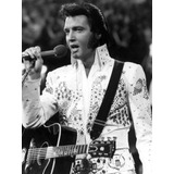 Quadro Poster Mdf Decoração Elvis Presley