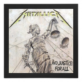 Quadro Poster Metallica And Justice For All Capa Disco 