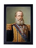 Quadro Poster Moldura Dom Pedro II