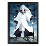 Quadro Poster Personagem Naruto Madara Uchiha