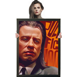 Quadro Poster Pulp Fcition Vincent Vega