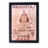 Quadro Poster Retro Vintage Mmdc São Paulo 24x33cm P8155