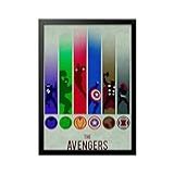 Quadro Poster Vingadores The Avengers 33x23cm