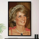 Quadro Princesa Diana Lider Inglaterra Decorativo A3 35x45cm