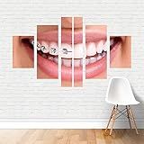 Quadro Profissões Odontologia Dentista Aparelho Dentário