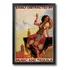 Quadro Propaganda Antiga Tequila Com Moldura A1 84 X 60 Cm A