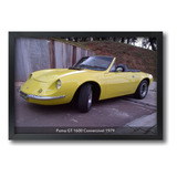Quadro Puma Gt 1600 Conversivel 1979 B Com Moldura A2