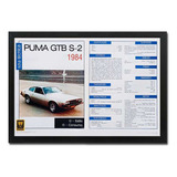 Quadro Puma Gtb S2 1984 Páginas Revista E Ficha Técnica