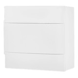 Quadro Pvc Sobrepor 8 Din Branco Pial Cemar