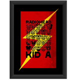 Quadro Radiohead Poster Kid A Decorar