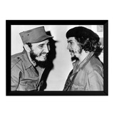 Quadro Rara Foto Che Guevara E