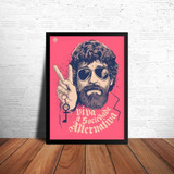 Quadro Raul Seixas Arte