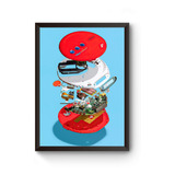 Quadro Retro Discman