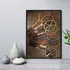 Quadro Retrô Tênis   Fotos Raquetes 45x34cm