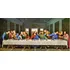 Quadro Santa Ceia Vintage Jesus Cristo 100x50cm Tela Canvas Cor Outro