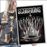 Quadro Scorpions Bandas De Rock Poster Tamanho A2 05