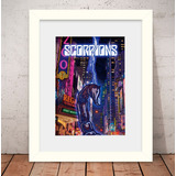 Quadro Scorpions Rock 56x46cm