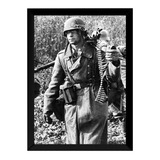 Quadro Segunda Guerra Mundial Soldado Alemão Foto História