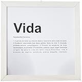 Quadro Sem Vidro Vida Kapos Branco