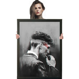 Quadro Shelby Peaky Blinders Arte Poster Com Moldura A1