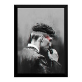 Quadro Shelby Peaky Blinders Arte Poster Com Moldura